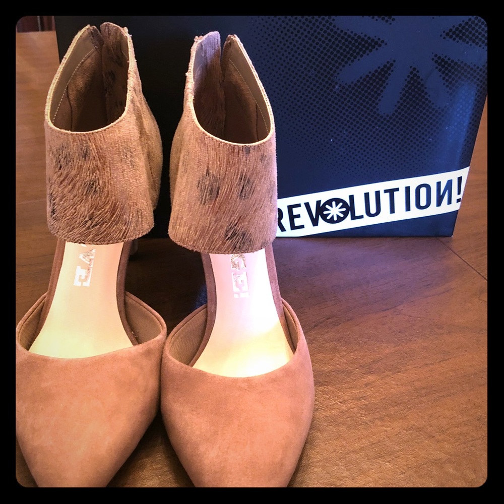 Revolution Ankle Cuff Heels so cute and unique